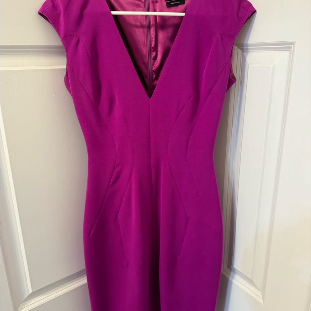 Tom Ford Elegant Magenta Dress